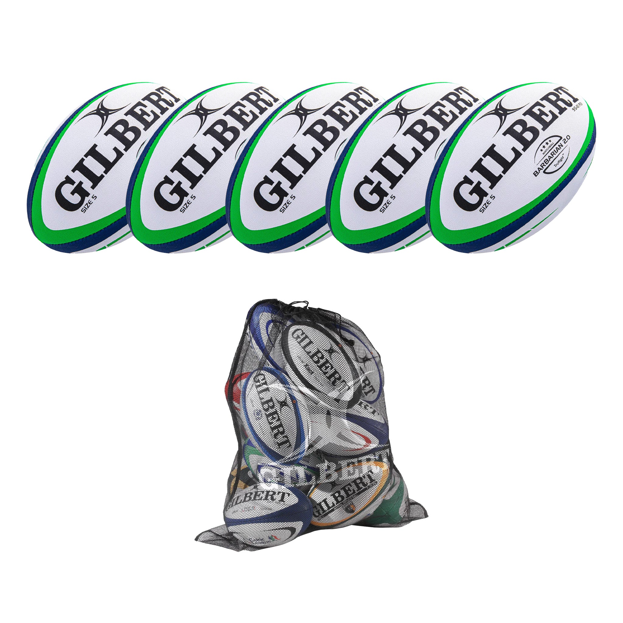 Match Ball Bulk Pack Gilbert Rugby