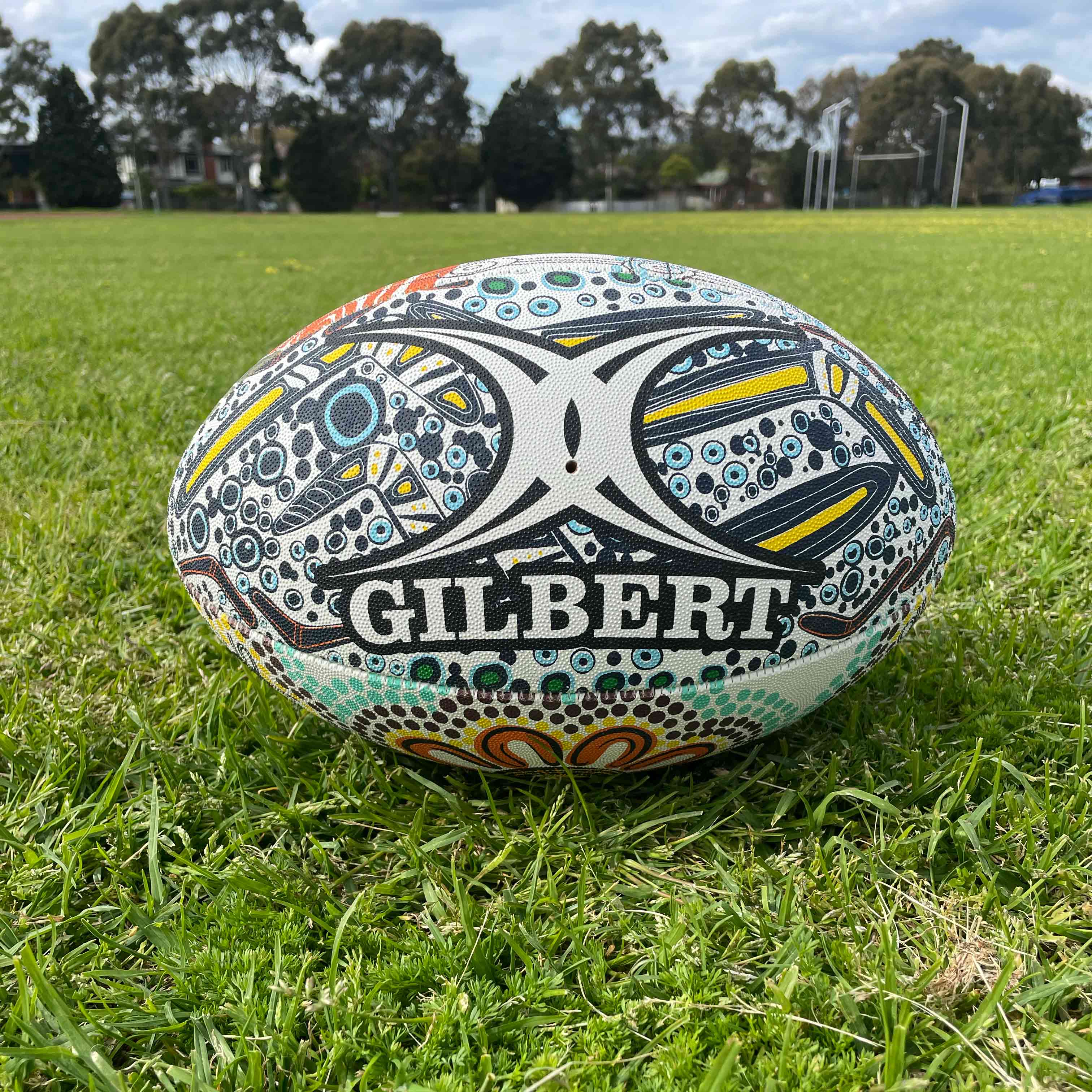 Gilbert's First Rugby Ball Walabalinyngurru First Nations Ball – Gilbert Rugby