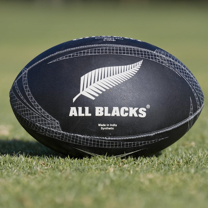 Balón De Rugby Gilbert Māori All Blacks - Talla 5, Diseño Especial Maori, Para Supporter Y Coleccionistas